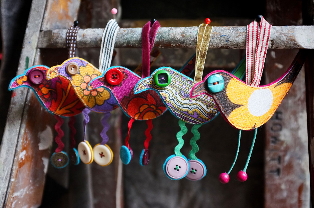 Hanging Birds